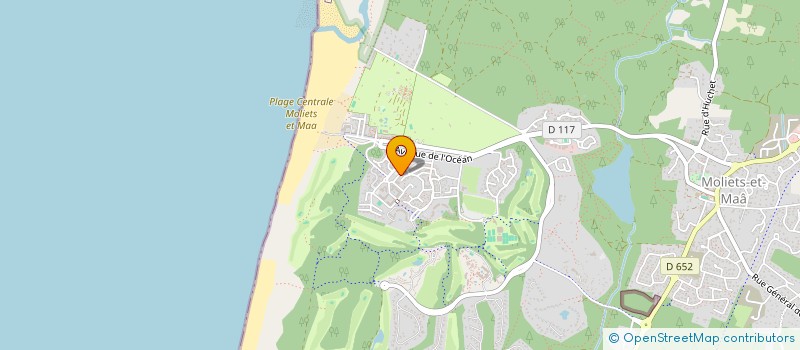 localisation de l'entreprise MONSIEUR BEBEKE BADALLA  MOLIETS-ET-MAA