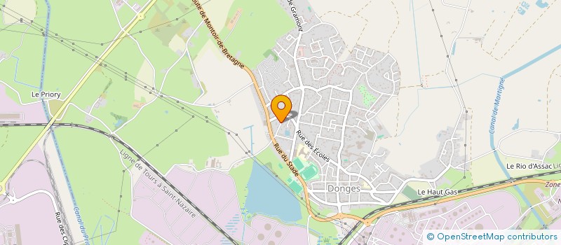 localisation de l'entreprise MONSIEUR BECAYE DIEDHIOU  DONGES