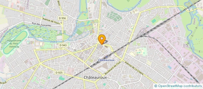 localisation de l'entreprise MONSIEUR BECHADLI MESSAOUDENE à CHATEAUROUX