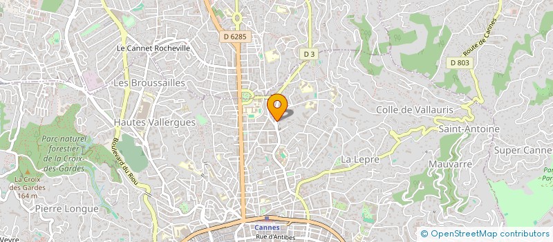 localisation de l'entreprise MONSIEUR BECHER KOUATLI à CANNES