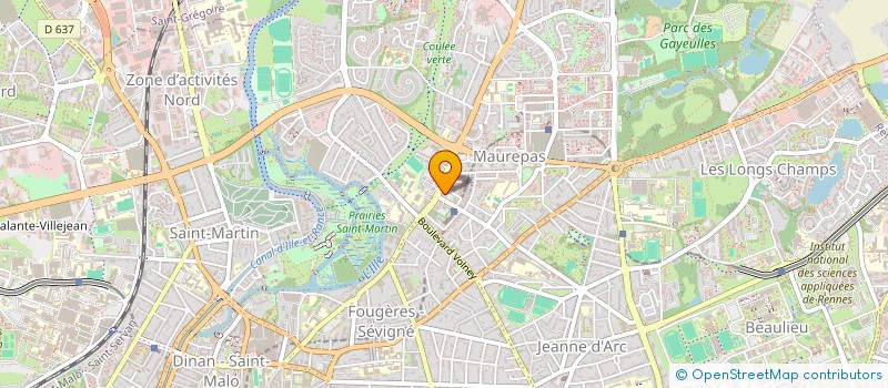 localisation de l'entreprise MONSIEUR BECHIR ABAKAR AHMAT  RENNES