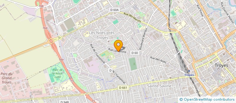 localisation de l'entreprise MONSIEUR BECHIR ALOUI  SAINTE-SAVINE