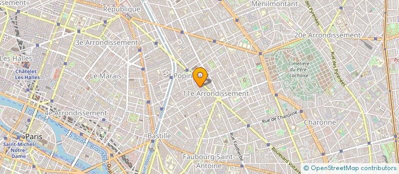 localisation de l'entreprise MONSIEUR BECHIR AYADI  PARIS