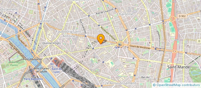 localisation de l'entreprise MONSIEUR BECHIR BEJAOUI  PARIS