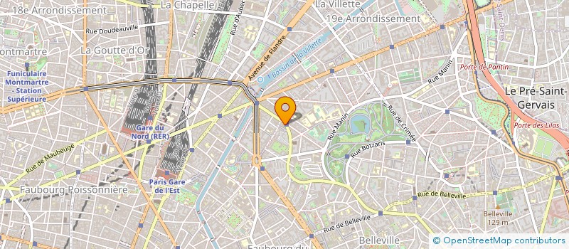 localisation de l'entreprise MONSIEUR BECHIR BEJOUI  PARIS