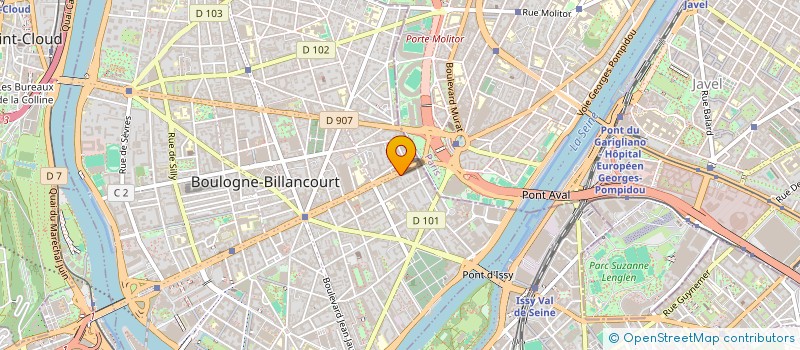 localisation de l'entreprise MONSIEUR BECHIR BEN HAFSIA à BOULOGNE-BILLANCOURT