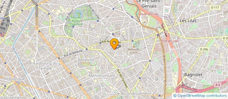 localisation de l'entreprise MONSIEUR BECHIR BEN HAMOUDA à PARIS