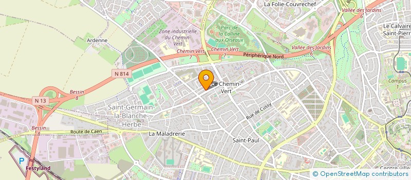 localisation de l'entreprise MONSIEUR BECHIR BEN SALAH à CAEN