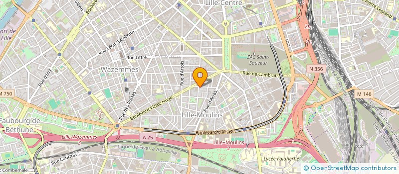 localisation de l'entreprise MONSIEUR BECHIR BOUDJEMAA à LILLE
