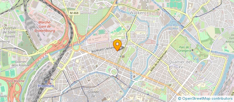 localisation de l'entreprise MONSIEUR BECHIR CHEKIR  STRASBOURG