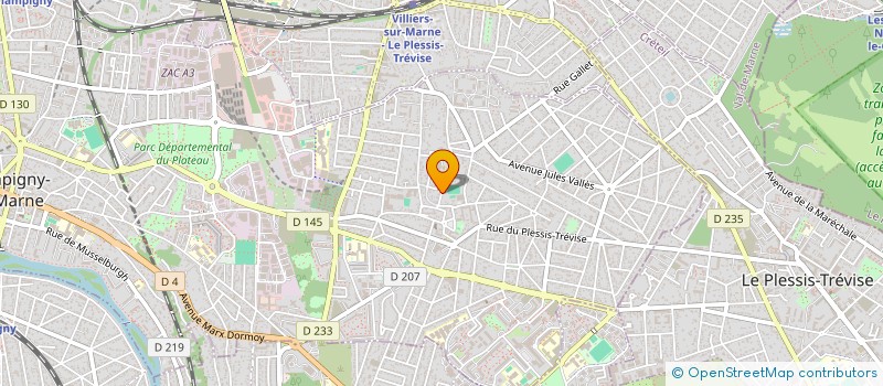 localisation de l'entreprise MONSIEUR BECHIR DEBARA à CHAMPIGNY-SUR-MARNE