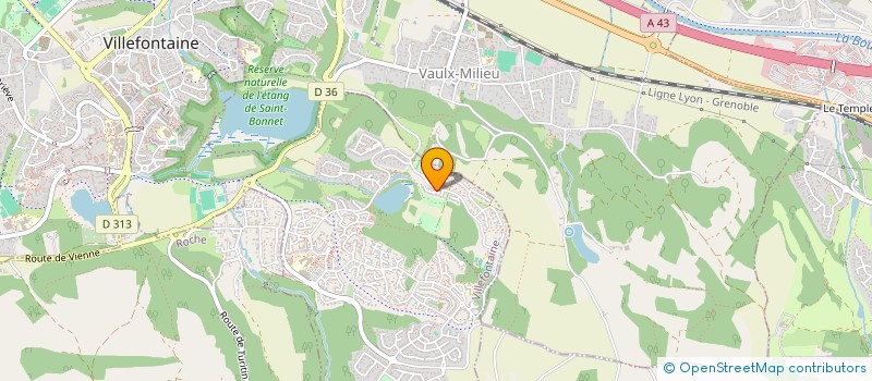 localisation de l'entreprise MONSIEUR BECHIR DJEBALI  VILLEFONTAINE