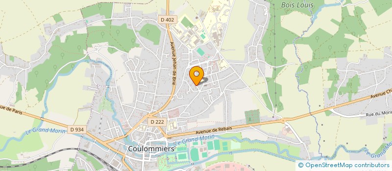 localisation de l'entreprise MONSIEUR BECHIR EL HADDAD à COULOMMIERS