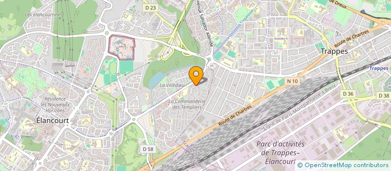 localisation de l'entreprise MONSIEUR BECHIR EL OUERGHEMMI à ELANCOURT