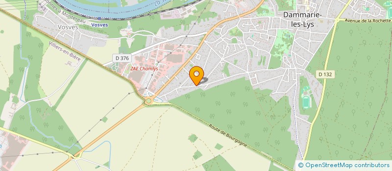 localisation de l'entreprise MONSIEUR BECHIR ELATI à DAMMARIE-LES-LYS
