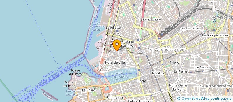 localisation de l'entreprise MONSIEUR BECHIR ESSID  MARSEILLE