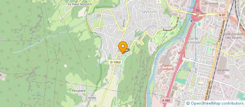 localisation de l'entreprise MONSIEUR BECHIR FARHATI à SEYSSINS