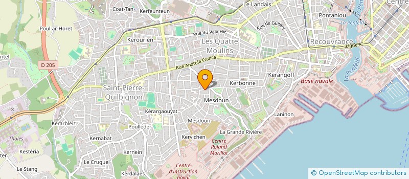 localisation de l'entreprise MONSIEUR BECHIR HEFAIEDH à BREST