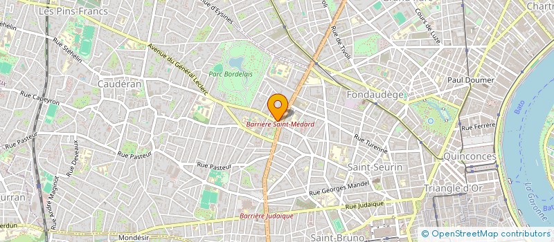 localisation de l'entreprise MONSIEUR BECHIR KHEMIRI à BORDEAUX