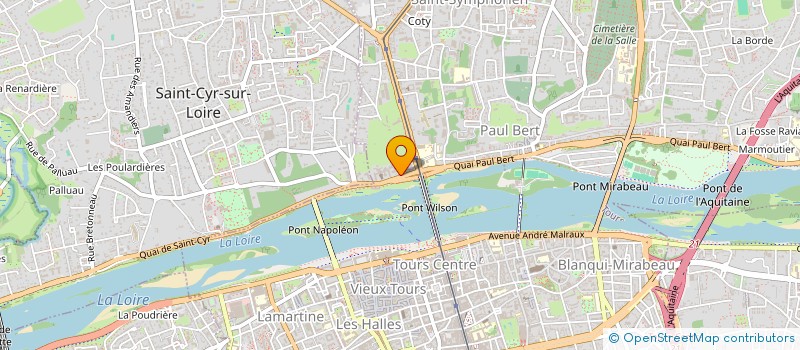 localisation de l'entreprise MONSIEUR BECHIR LANOUAR  TOURS