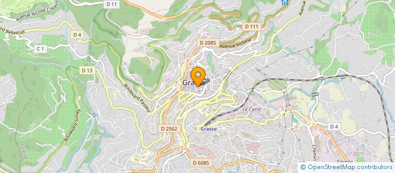 localisation de l'entreprise MONSIEUR BECHIR MAKTOUF  GRASSE