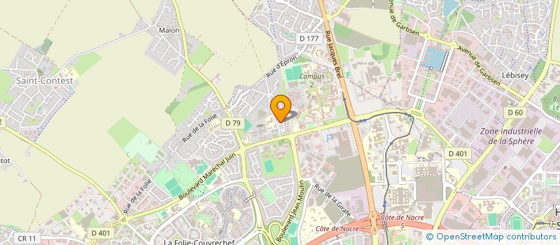 localisation de l'entreprise MONSIEUR BECHIR REJEB à CAEN