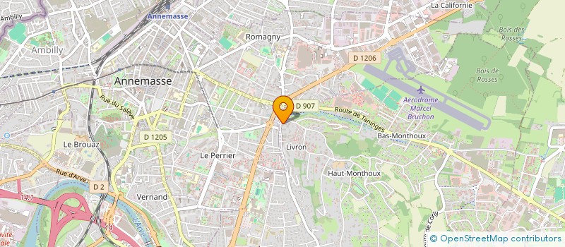 localisation de l'entreprise MONSIEUR BECHIR SASSI  VETRAZ-MONTHOUX