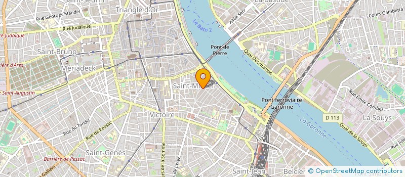 localisation de l'entreprise MONSIEUR BECHIR SASSI  BORDEAUX