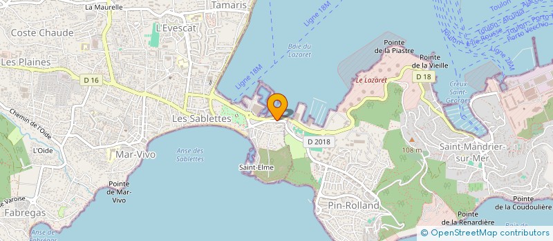 localisation de l'entreprise MONSIEUR BECHIR SEJIL à LA SEYNE-SUR-MER