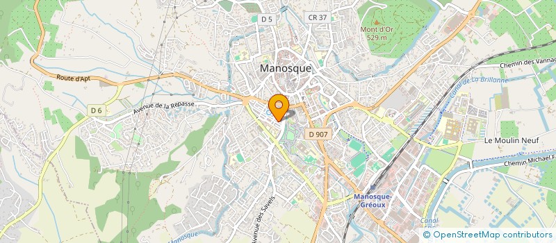 localisation de l'entreprise MONSIEUR BECHIR TAOUAB à MANOSQUE
