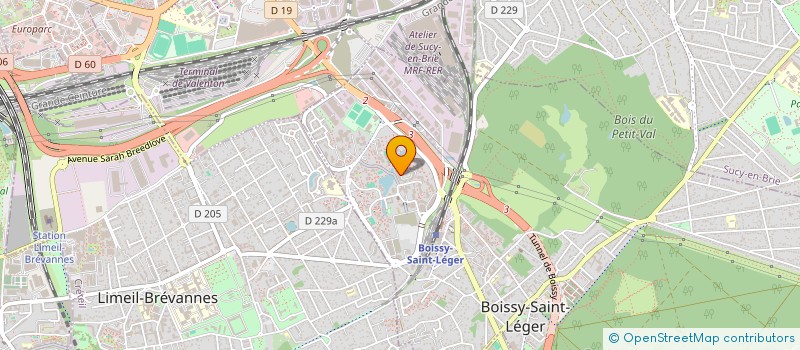 localisation de l'entreprise MONSIEUR BECHIR TOUATI à BOISSY-SAINT-LEGER