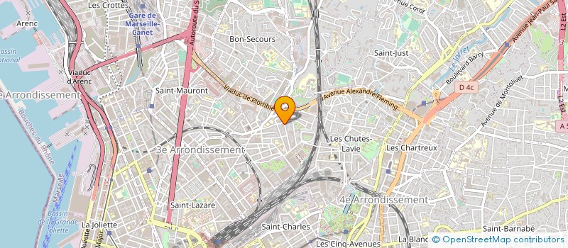 localisation de l'entreprise MONSIEUR BECHIR WIJHANI à MARSEILLE