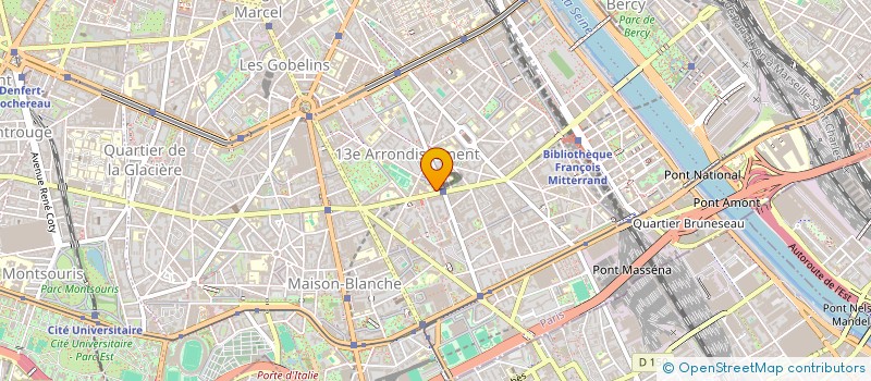 localisation de l'entreprise MONSIEUR BECHIRE KRAMTI  PARIS