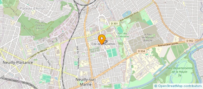 localisation de l'entreprise MONSIEUR BEDE GUILLAUME GOHOUROU à NEUILLY-SUR-MARNE