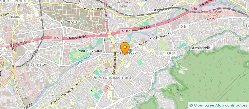 localisation de l'entreprise MONSIEUR BEDID AITTOU  MARSEILLE