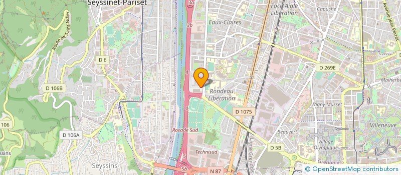 localisation de l'entreprise MONSIEUR BEDRETTIN OZER à GRENOBLE