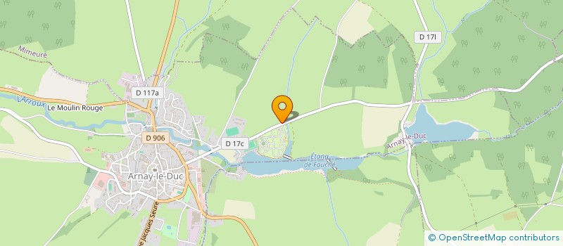 localisation de l'entreprise MONSIEUR BEDRETTIN UNLU à ARNAY-LE-DUC