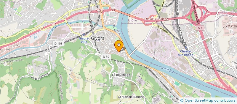 localisation de l'entreprise MONSIEUR BEDRI MUSTAFA  MONTAGNY