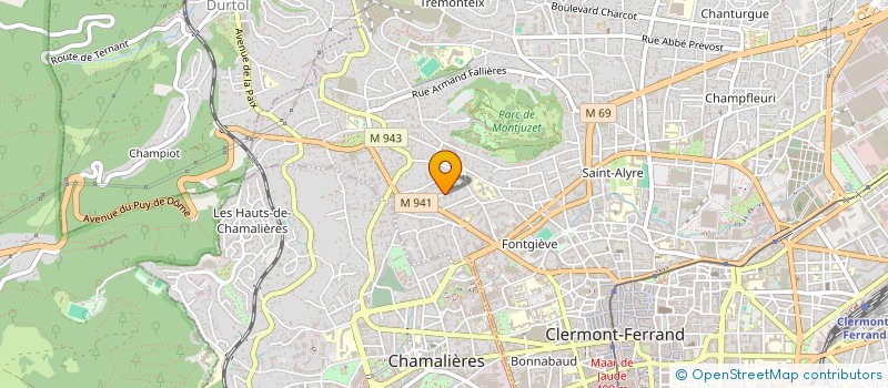 localisation de l'entreprise MONSIEUR BEHAR ISMAJLI  CLERMONT-FERRAND