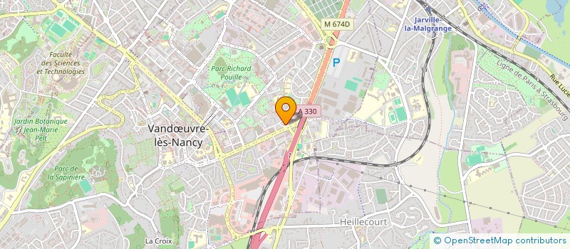 localisation de l'entreprise MONSIEUR BEHAR RAMADANI  VANDUVRE-LES-NANCY