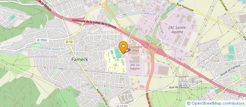 localisation de l'entreprise MONSIEUR BEHAR VELIU  FAMECK