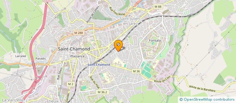 localisation de l'entreprise MONSIEUR BEHCET MESE  SAINT-CHAMOND