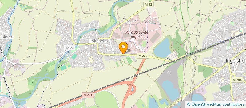 localisation de l'entreprise MONSIEUR BEHI JARJIR  HOLTZHEIM