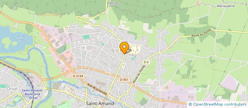 localisation de l'entreprise MONSIEUR BEHROUZ KHADRI  SAINT-AMAND-MONTROND