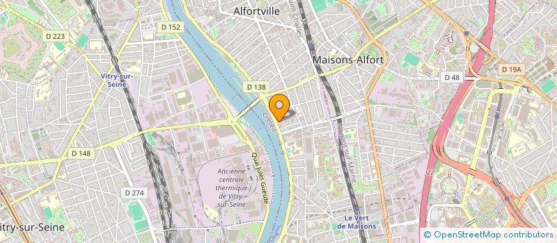 localisation de l'entreprise MONSIEUR BEHZAD KELASI  ALFORTVILLE