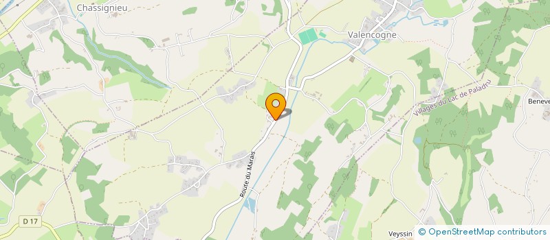 localisation de l'entreprise MONSIEUR BEILLON COLLET  VALENCOGNE