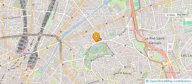 localisation de l'entreprise MONSIEUR BEJAMIN MIKAEL BADACH  PARIS