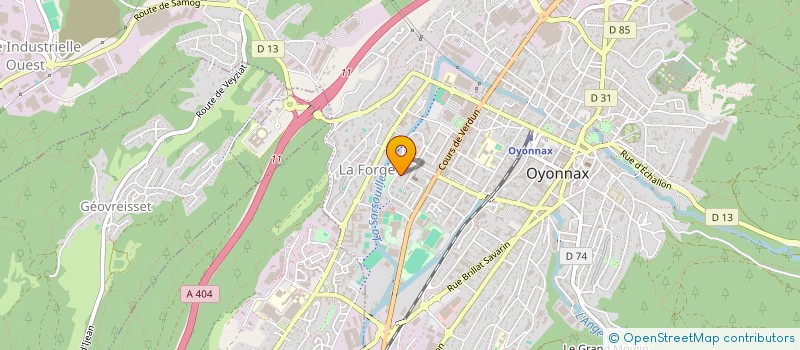 localisation de l'entreprise MONSIEUR BEJTULLA ZEJNULLAHU à OYONNAX