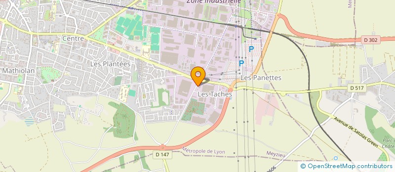 localisation de l'entreprise MONSIEUR BEJTULLAH IMER  MEYZIEU