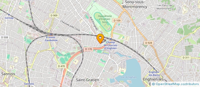 localisation de l'entreprise MONSIEUR BEKAY CHETOUANI à EAUBONNE